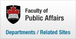 Faculty of Public Affairs | Related Sites